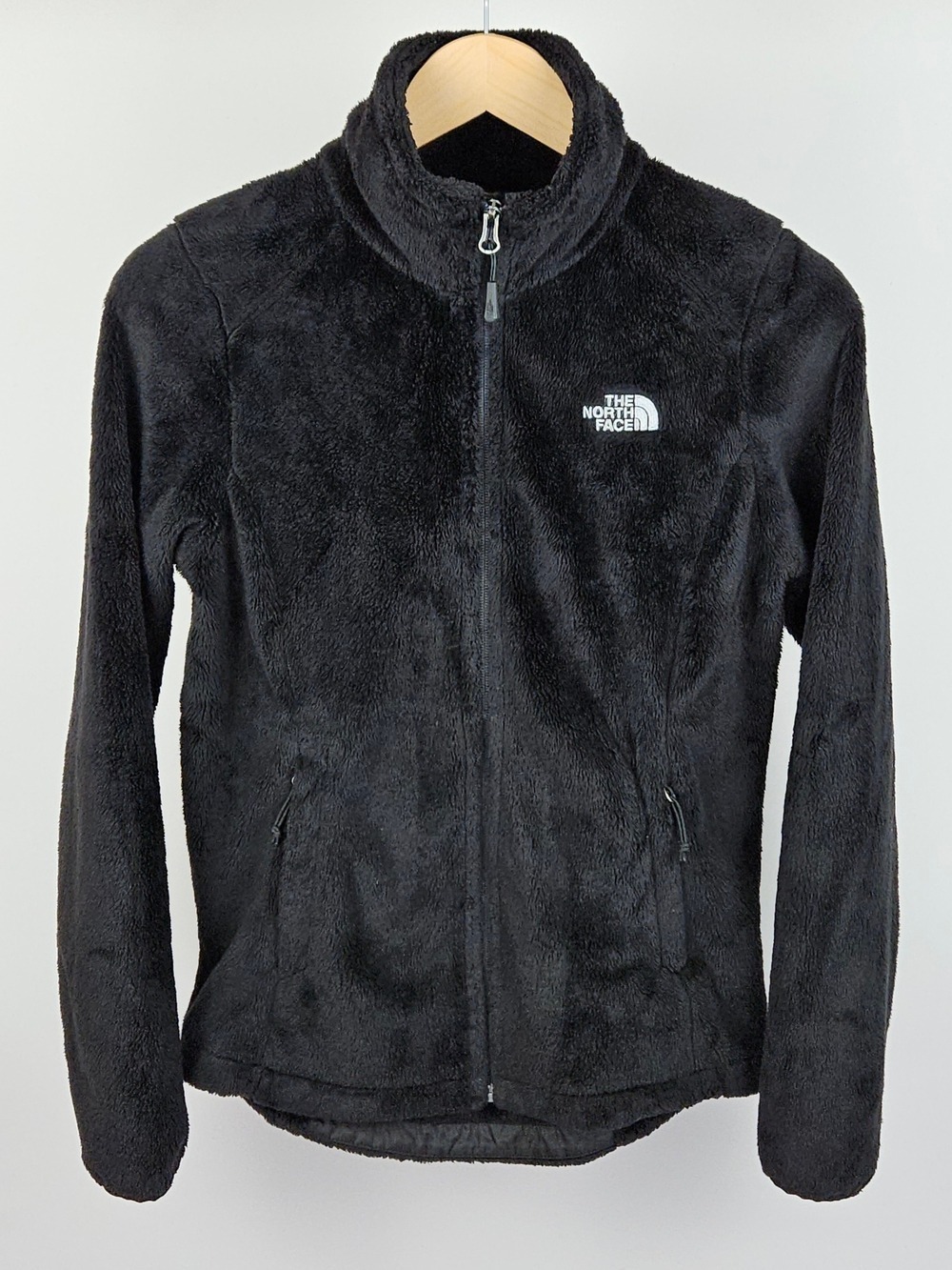 The North Face Osito Fleece Jacket XS Black Cozy Full Zip Soft